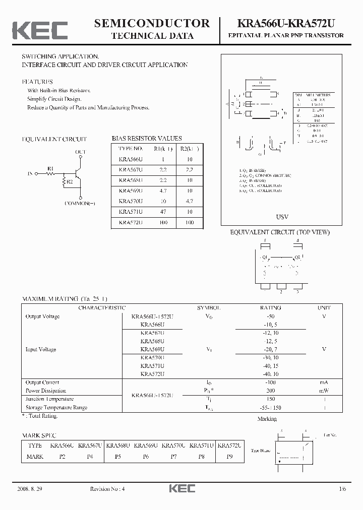 KRA568U_3914943.PDF Datasheet