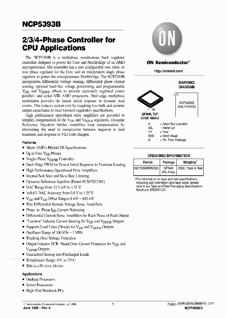 NCP5393B_4167107.PDF Datasheet