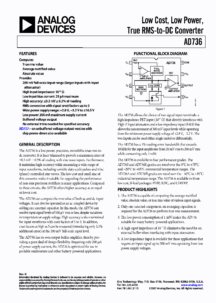 AD736JRZ-R7_3978026.PDF Datasheet