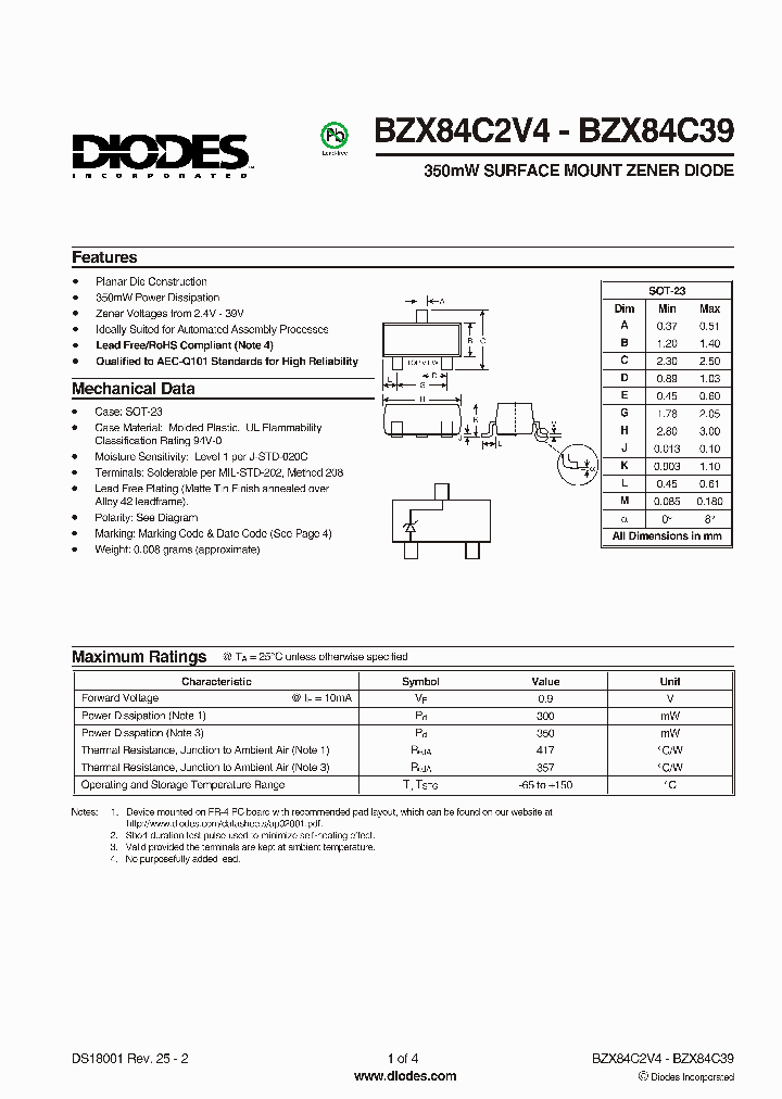 BZX84C7V5-7-F_4002041.PDF Datasheet