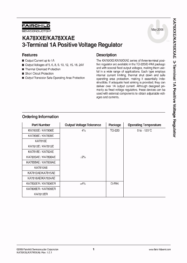 KA7805ETU_4004668.PDF Datasheet