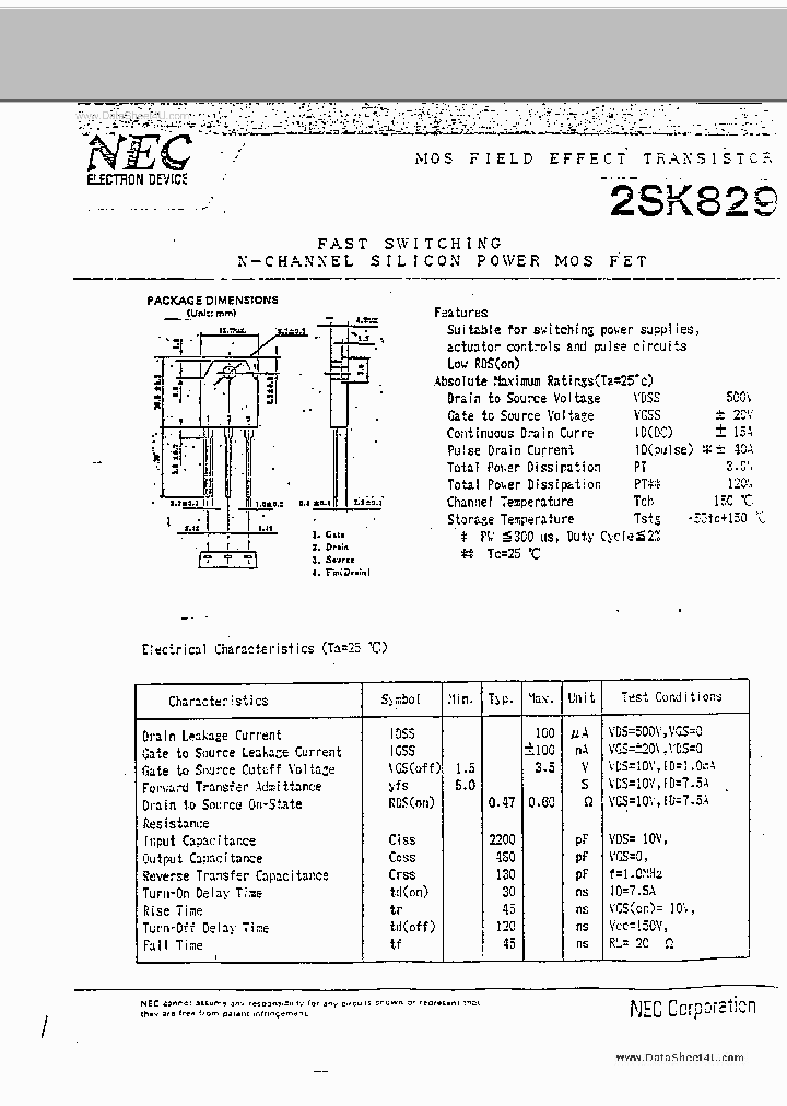 2SK829_4185721.PDF Datasheet