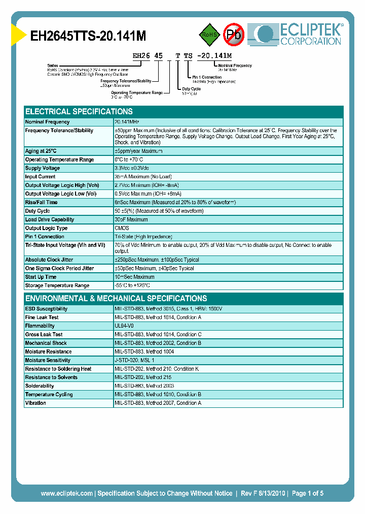 EH2645TTS-20141M_4068555.PDF Datasheet