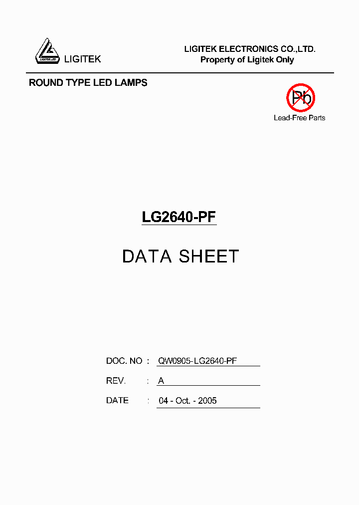 LG2640-PF_4202620.PDF Datasheet