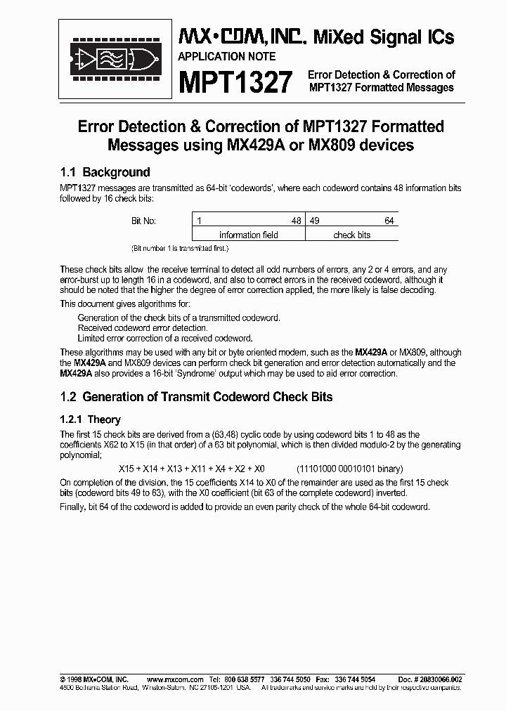 MPT1327_4206522.PDF Datasheet