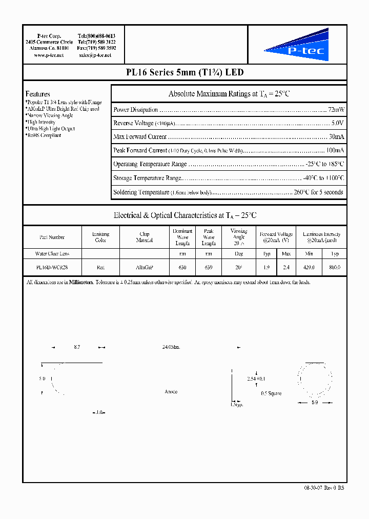 PL16D-WCR28_4212108.PDF Datasheet