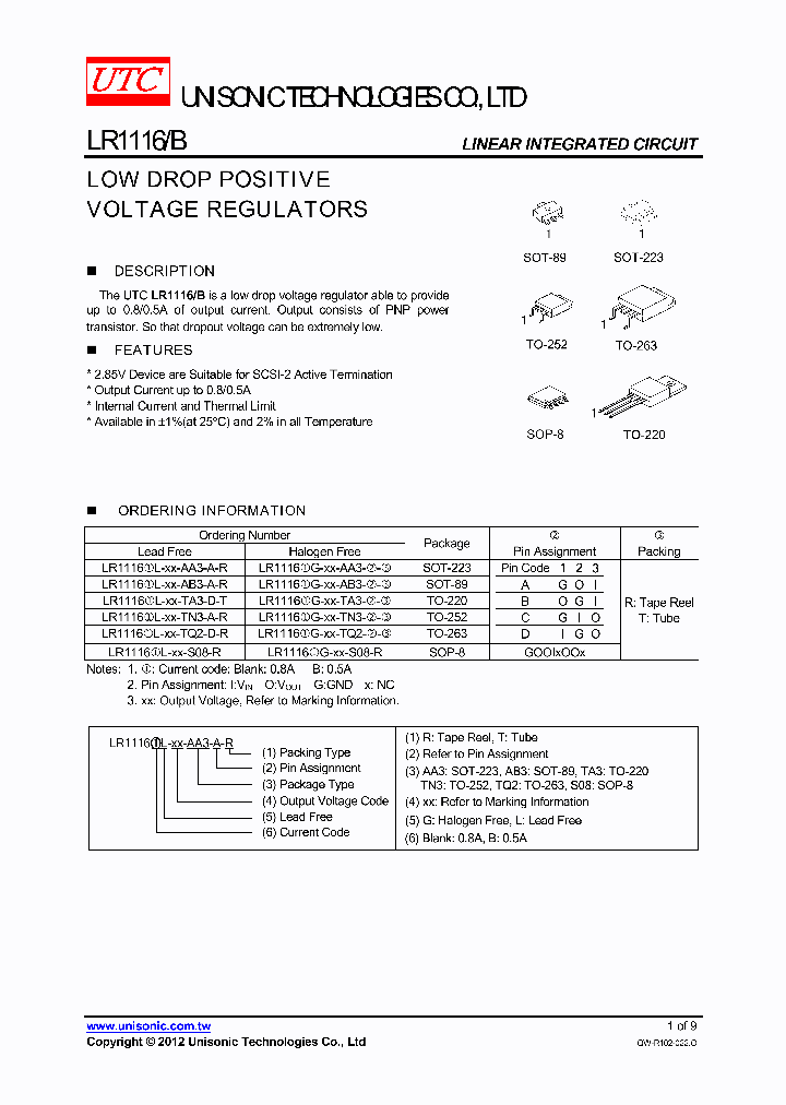 LR1116G-XX-AA3-A-R_4215056.PDF Datasheet