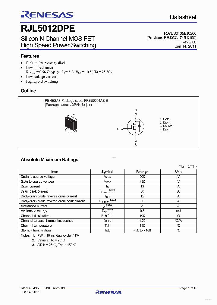 RJL5012DPE_4222262.PDF Datasheet