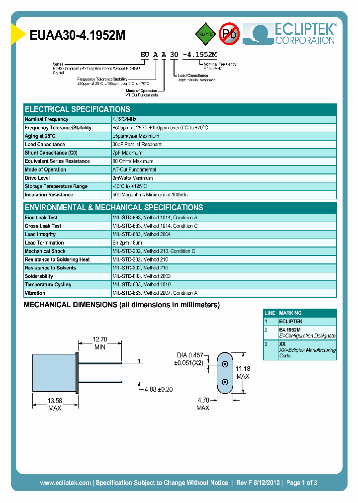 EUAA30-41952M_4124784.PDF Datasheet