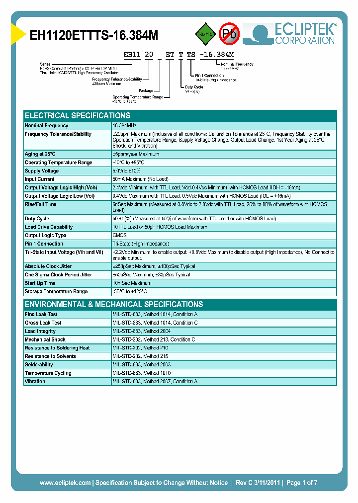 EH1120ETTTS-16384M_4109911.PDF Datasheet