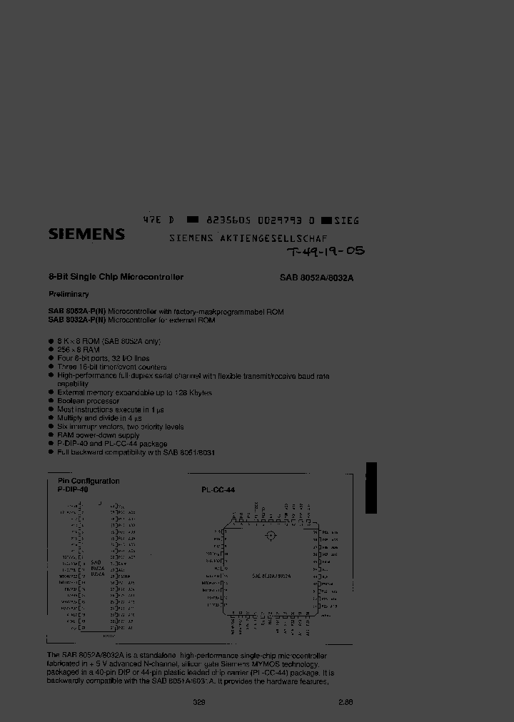SAB8052A-P_4133307.PDF Datasheet