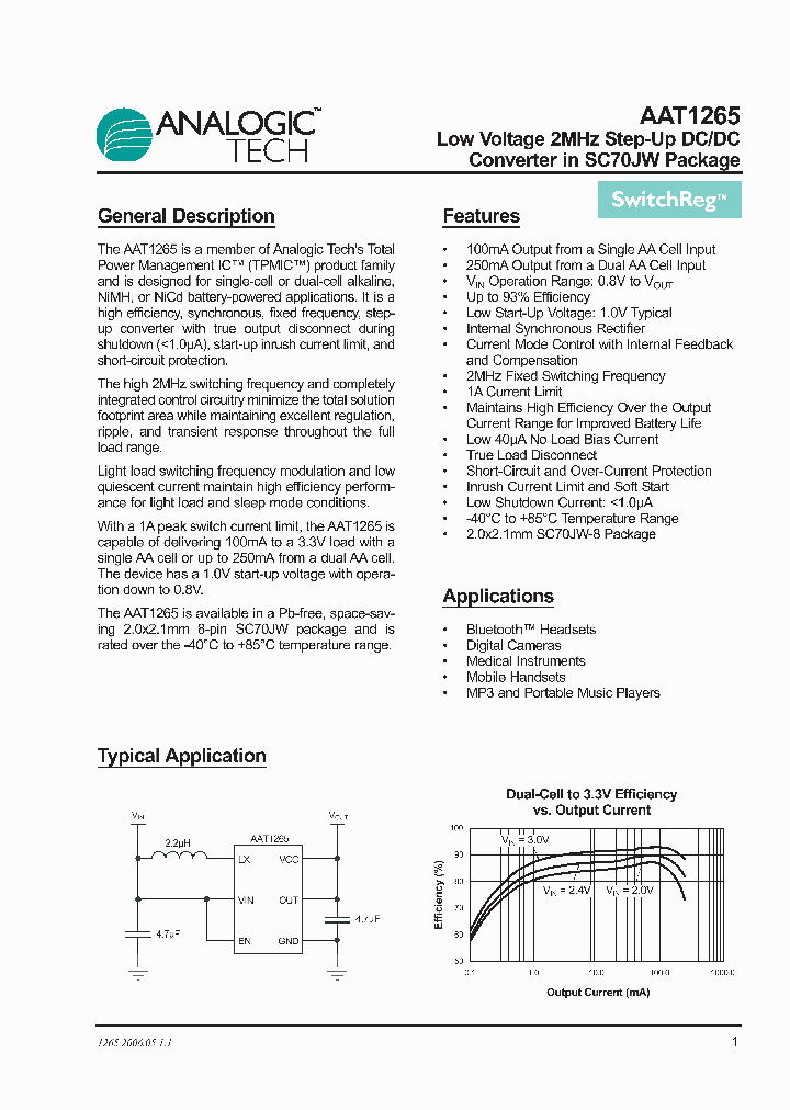 AAT1265IJS-33-T1_4136213.PDF Datasheet