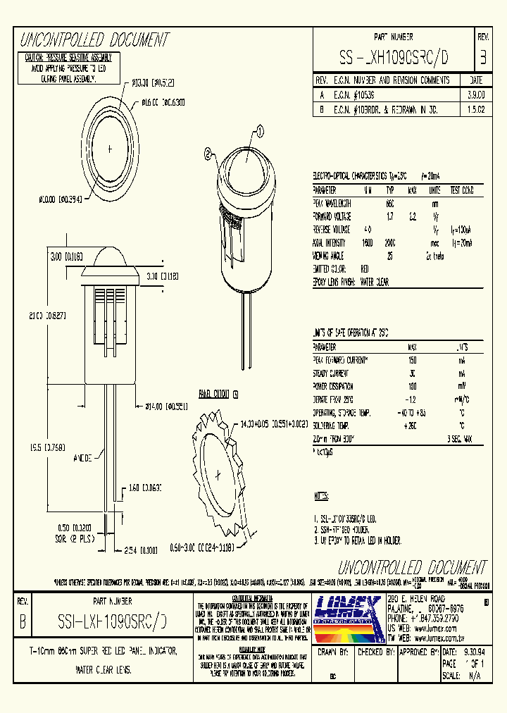 SSI-LXH1090SRCD_4178277.PDF Datasheet