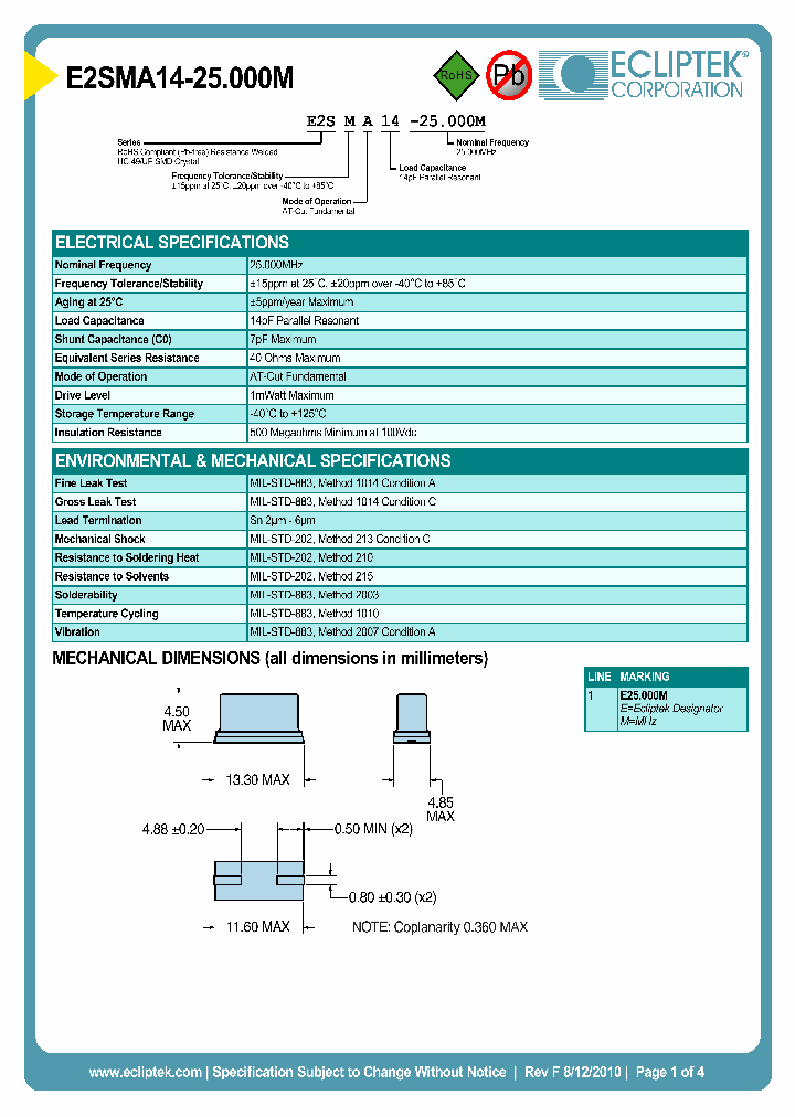 E2SMA14-25000M_4183813.PDF Datasheet