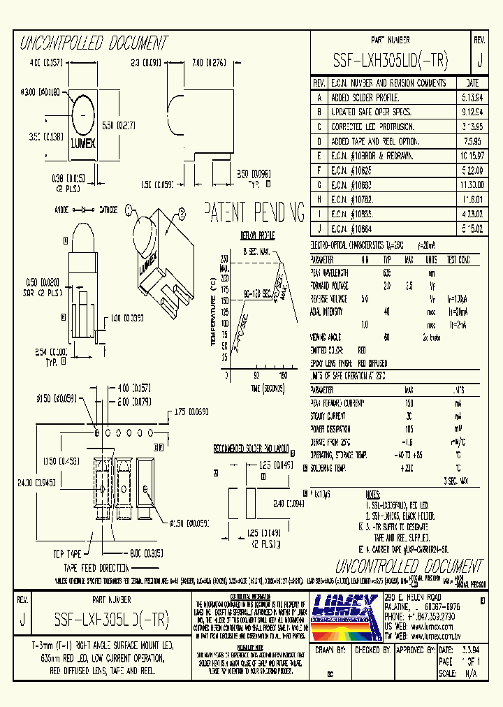 SSF-LXH305LID_4175057.PDF Datasheet