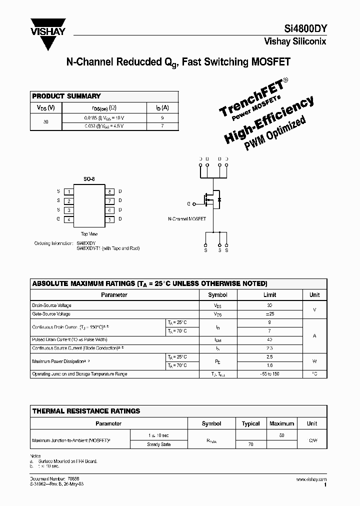 SI4800DY_4249132.PDF Datasheet