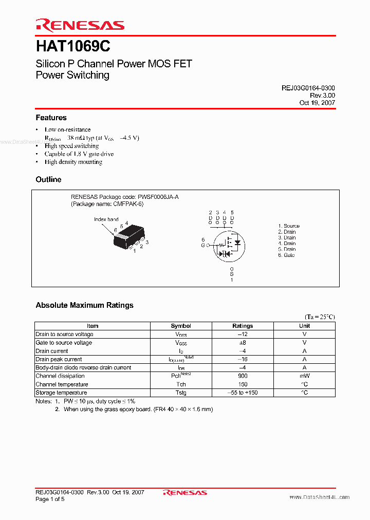 HAT1069C_4250127.PDF Datasheet