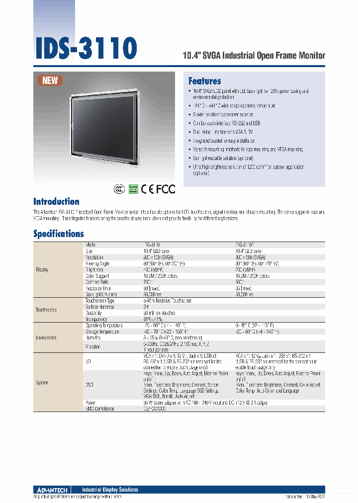 IDS-3110_4250130.PDF Datasheet