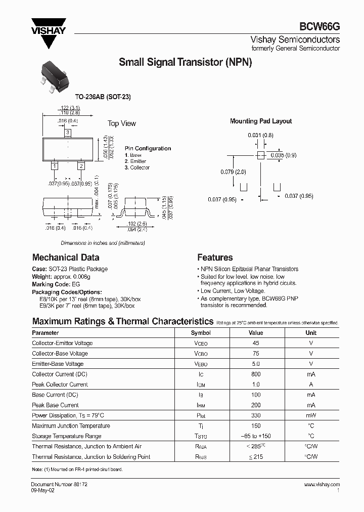 BCW66GE9_4217484.PDF Datasheet