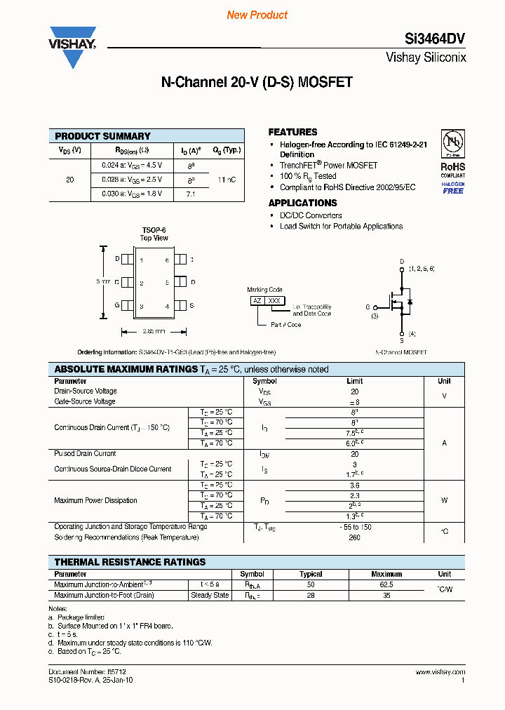 SI3464DV-T1-GE3_4269693.PDF Datasheet
