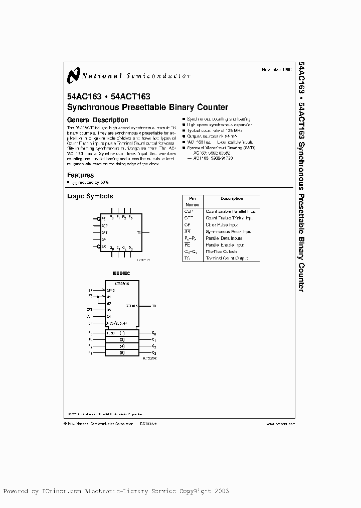 74ACT163SCQR_4283206.PDF Datasheet