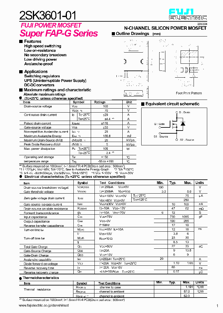 2SK3601-0103_4312340.PDF Datasheet