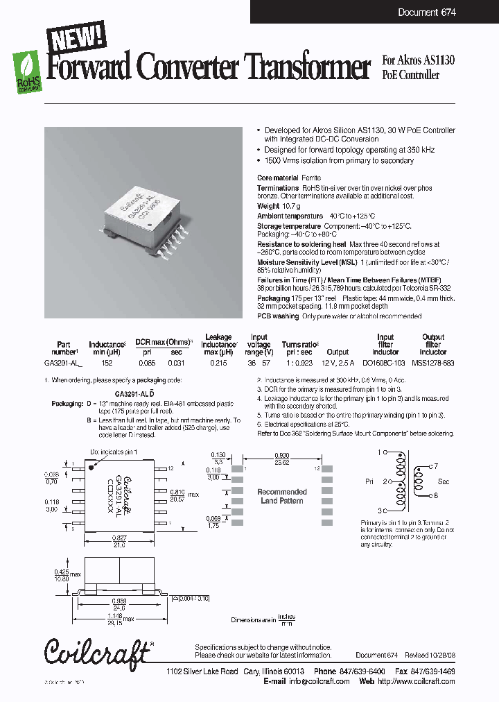 GA3291-AL_4312667.PDF Datasheet