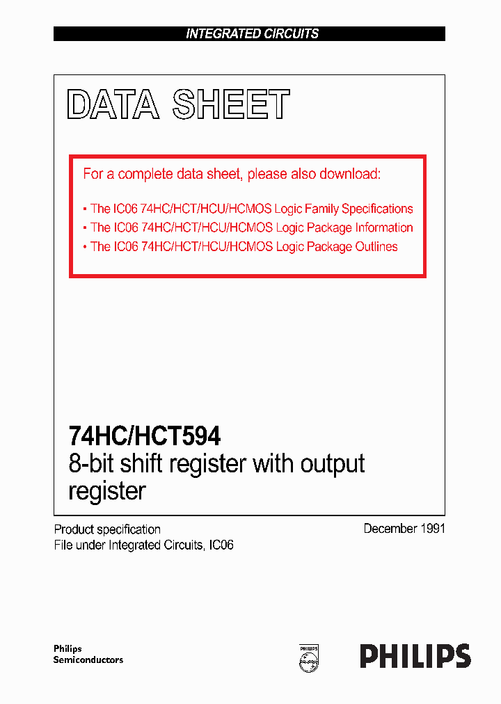 74HC594N_4329217.PDF Datasheet