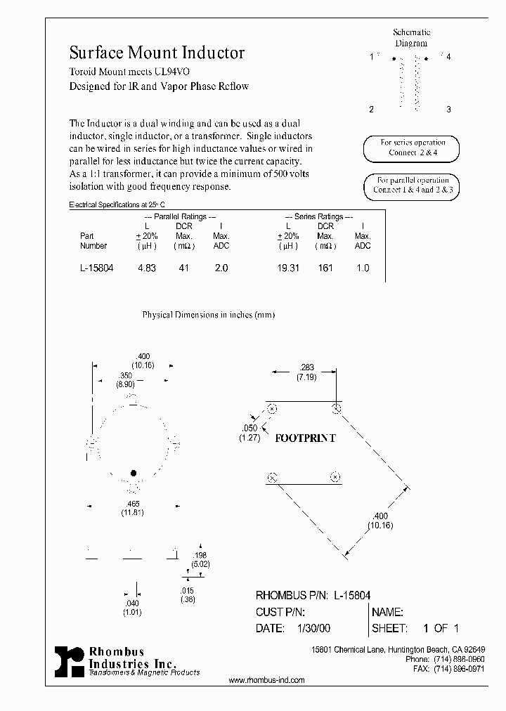 L-15804_4348362.PDF Datasheet