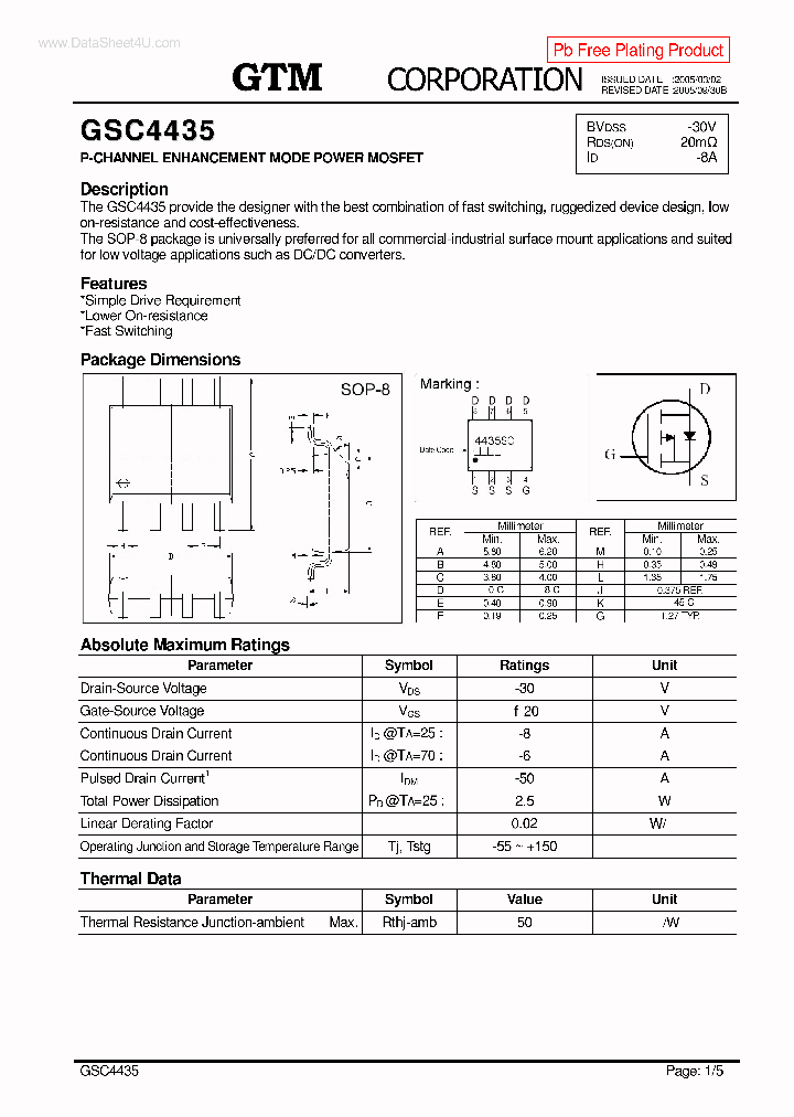 GSC4435_4360085.PDF Datasheet