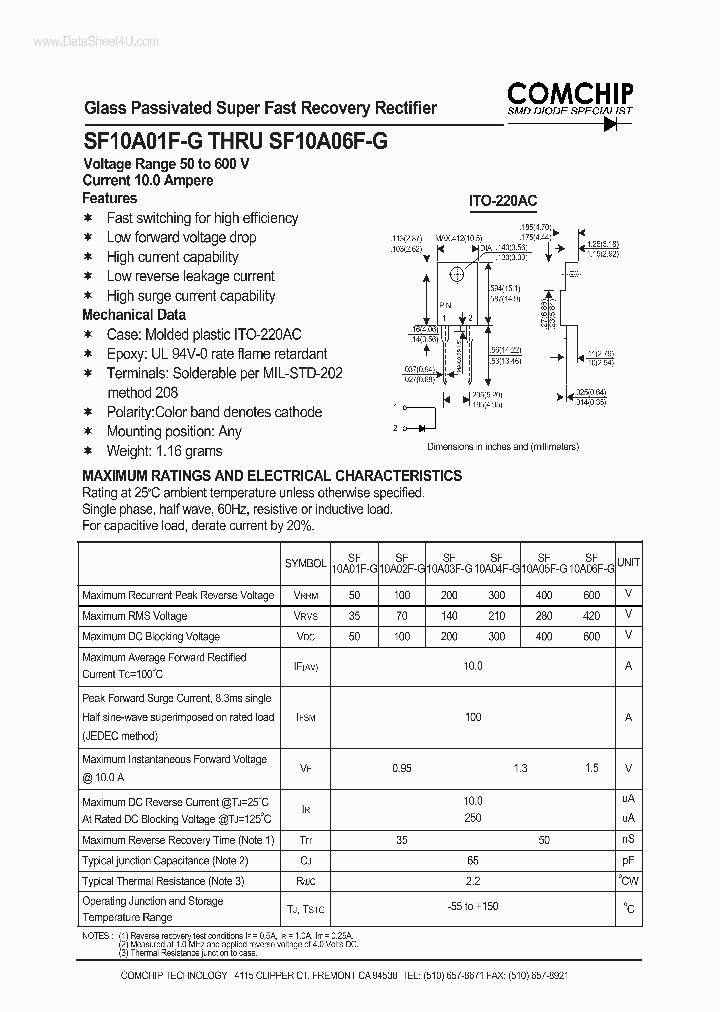 SF10A01F-G_4361271.PDF Datasheet