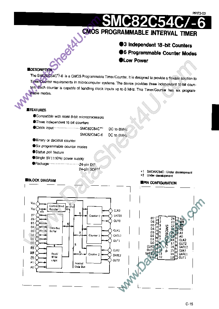 SMC82C54C_4377446.PDF Datasheet