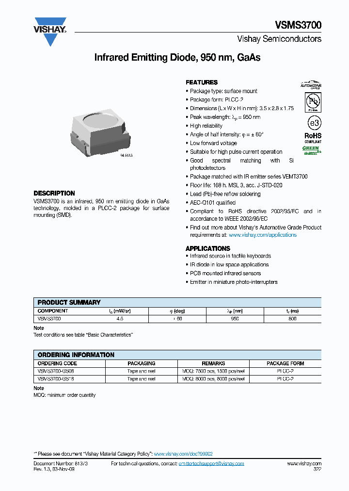 VSMS370009_4378324.PDF Datasheet