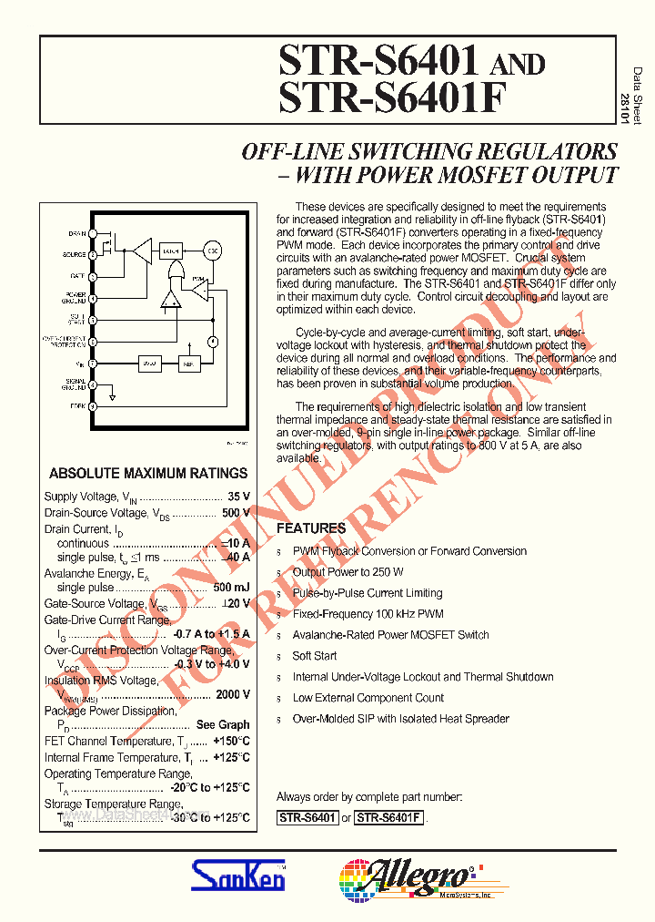 STRS6401_4380528.PDF Datasheet