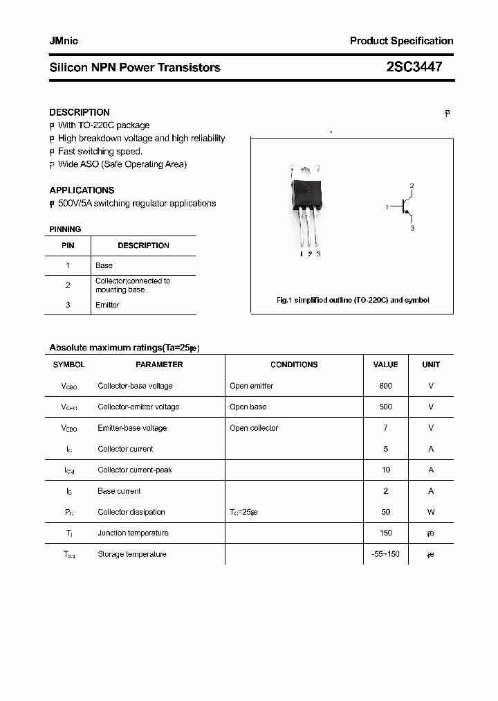 2SC3447_4381454.PDF Datasheet