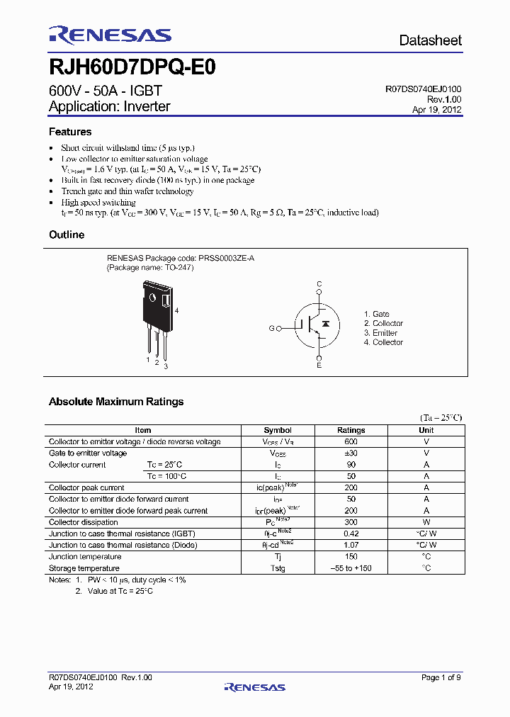 RJH60D7DPQ-E0-T2_4383677.PDF Datasheet