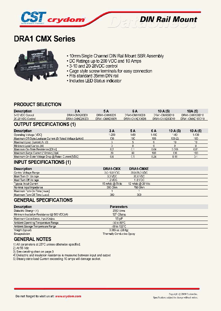 DRA1-CMXE100D6_4392726.PDF Datasheet