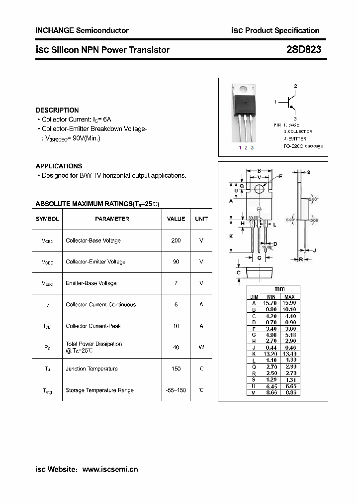 2SD823_4424829.PDF Datasheet