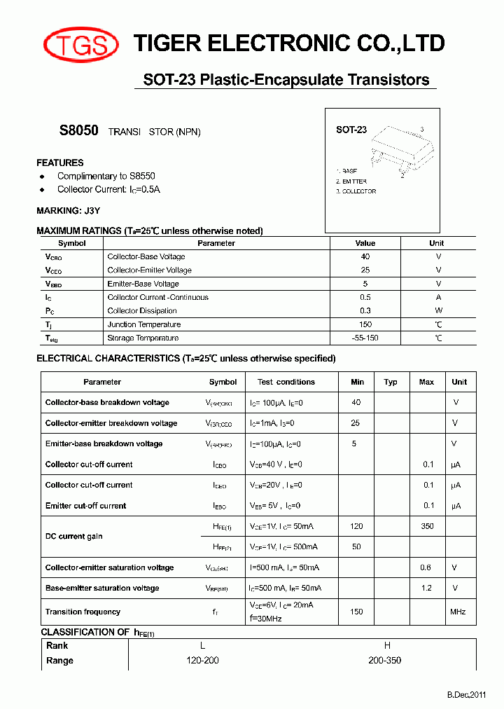 S8050_4461488.PDF Datasheet