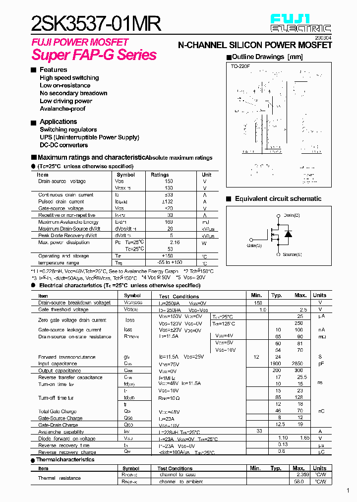 2SK3537-01MR_4472273.PDF Datasheet