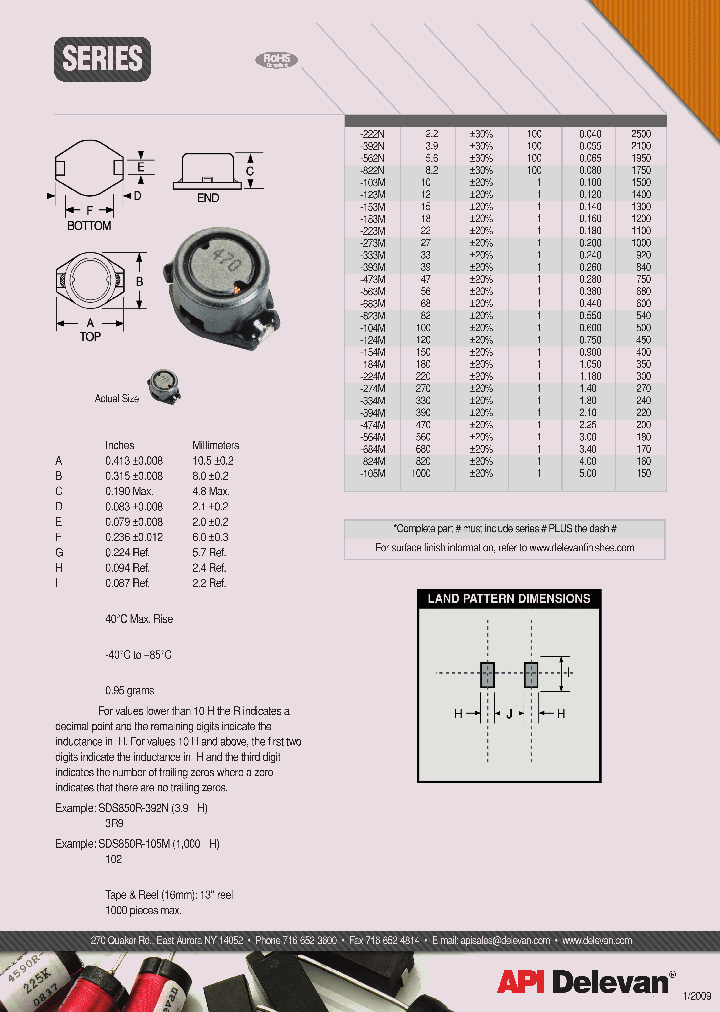 SDS850R-103M_4473358.PDF Datasheet