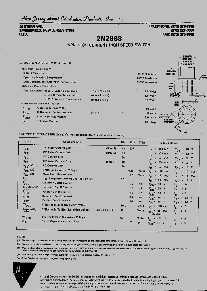 2N2868_4480780.PDF Datasheet