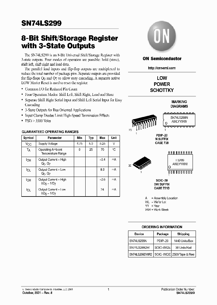 SN74LS299-D_4483668.PDF Datasheet