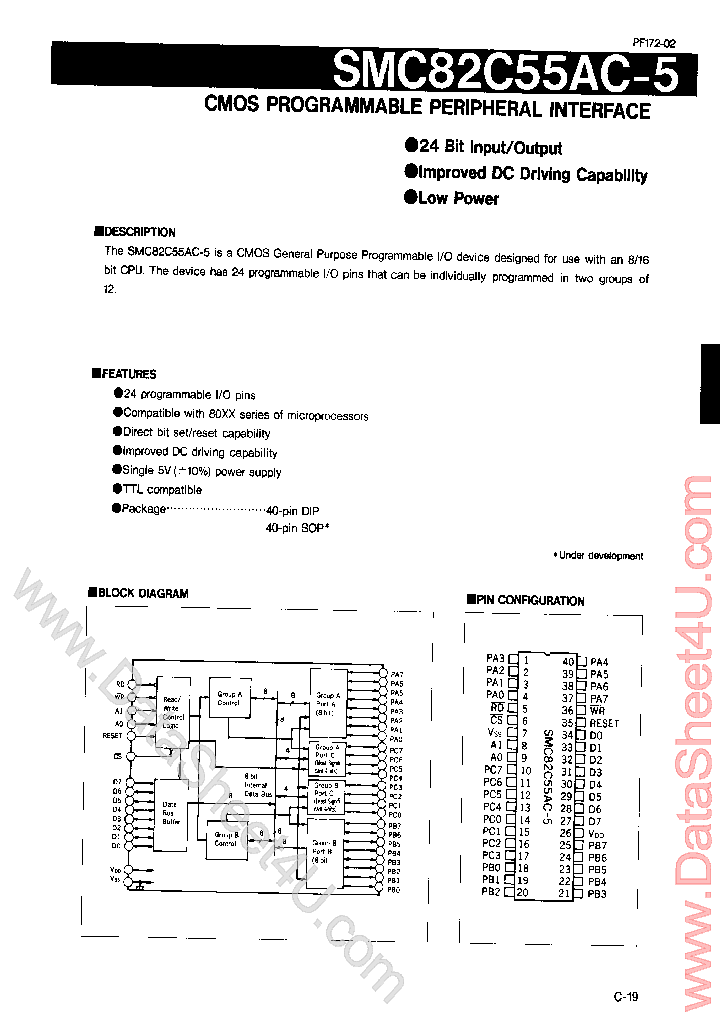 SMC82C55AC-5_4495103.PDF Datasheet