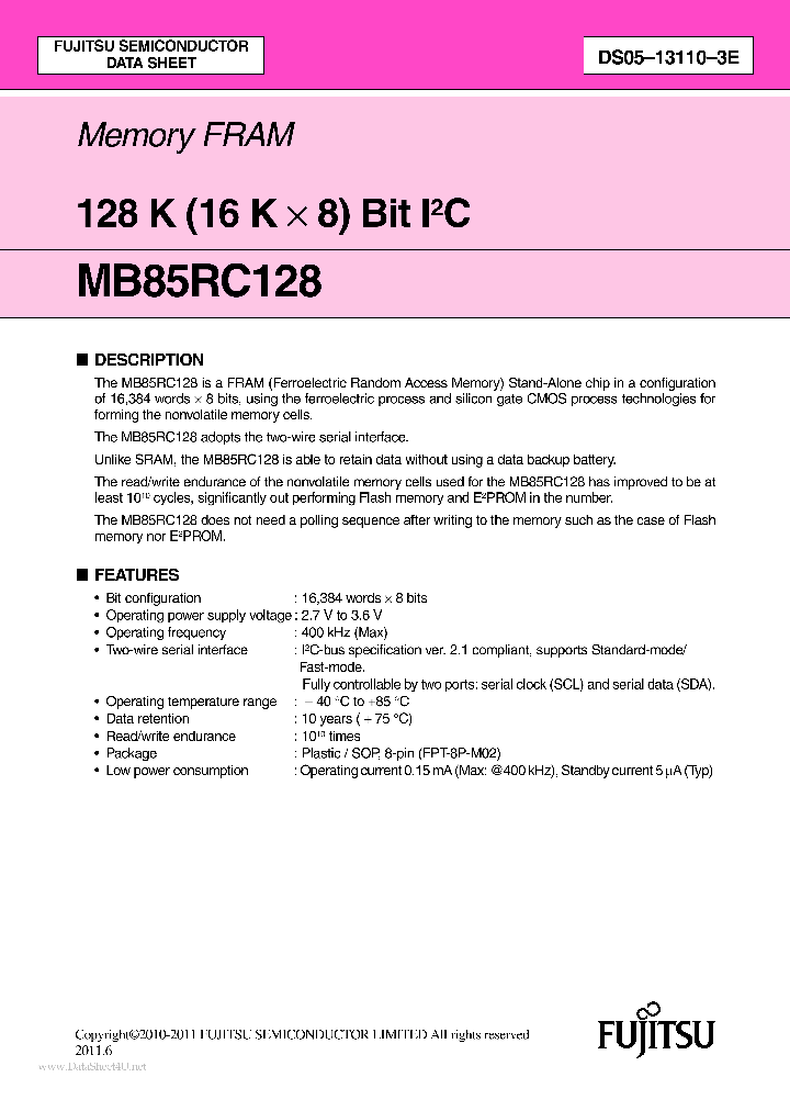 MB85RC128_4497940.PDF Datasheet