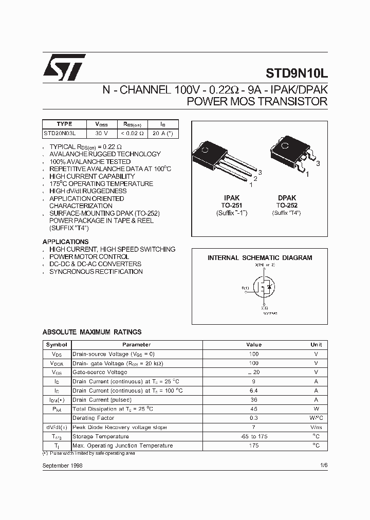 STD9N10L_4499312.PDF Datasheet