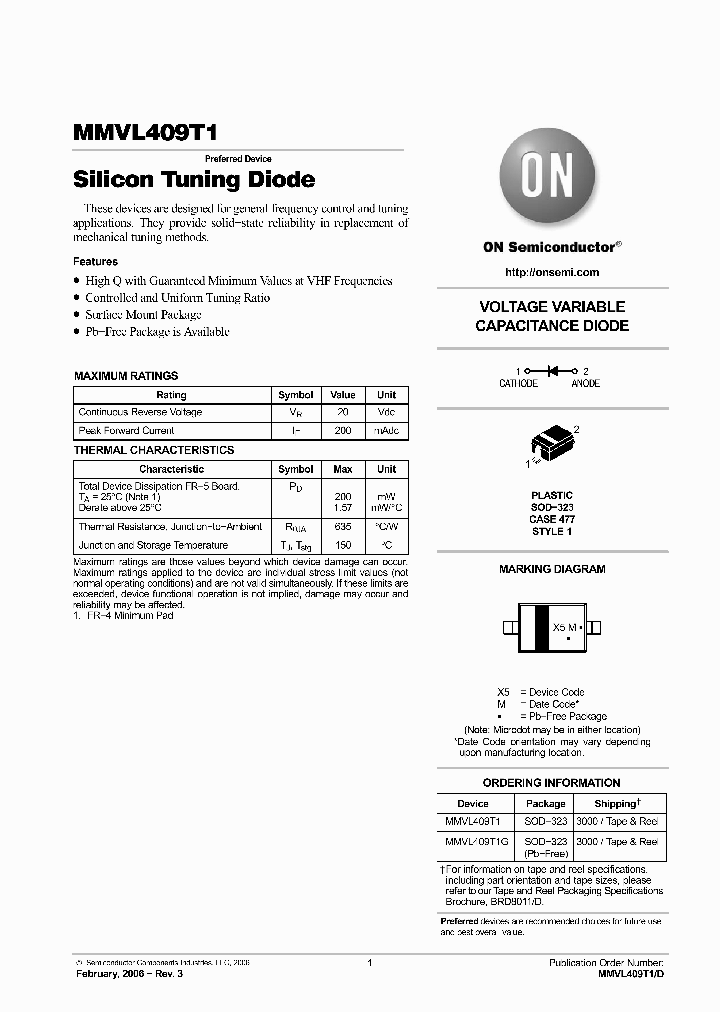 MMVL409T1G_4502199.PDF Datasheet