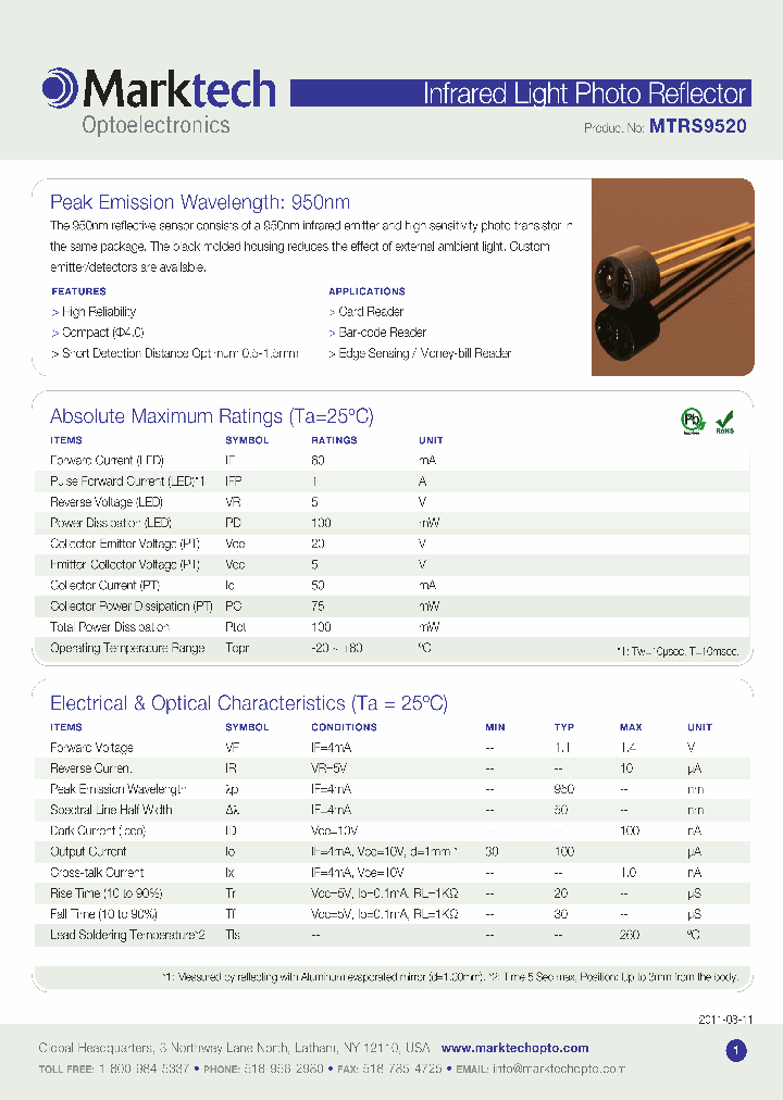 MTRS9520_4505395.PDF Datasheet