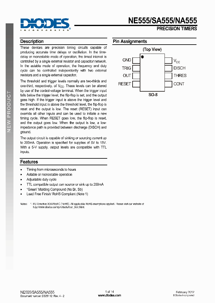 NE555_4509332.PDF Datasheet