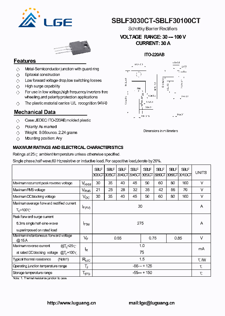 SBLF3060CT_4510687.PDF Datasheet